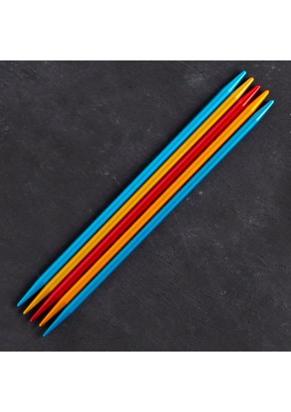 Addi Colibri 4,5 mm 15cm Renkli Çorap Şişi - 204-7