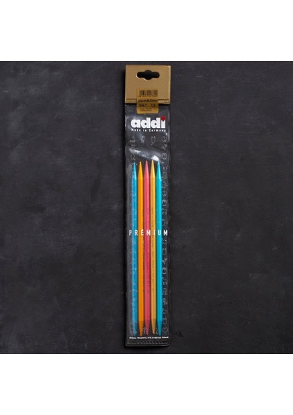 Addi Colibri 8 mm 23 cm Renkli Çorap Şişi - 204-7