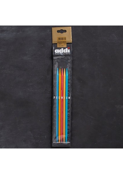 Addi Colibri 7 mm 23 cm Renkli Çorap Şişi - 204-7