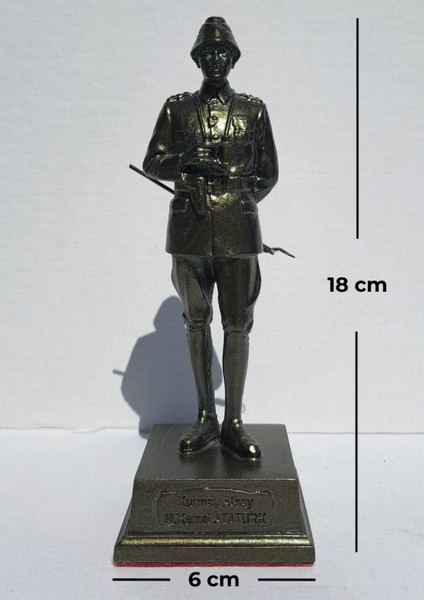 Kurmay Albay Atatürk Heykeli Biblo - Küçük Boy (18 cm) fiyatları