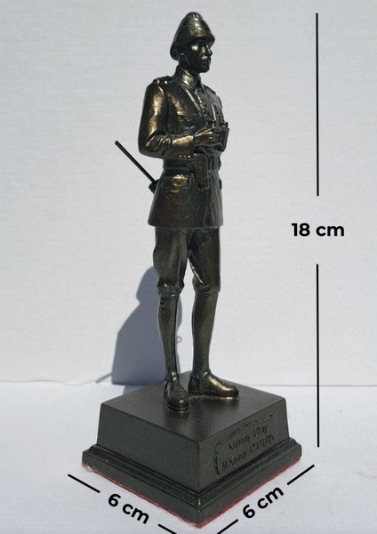 Kurmay Albay Atatürk Heykeli Biblo - Küçük Boy (18 cm) modelleri