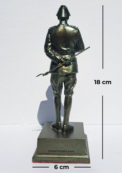 Kurmay Albay Atatürk Heykeli Biblo - Küçük Boy (18 cm)
