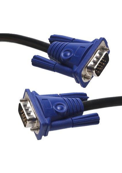 3m, Ferrit Core EMI/RFI Filtreli, 8mm Çaplı, VGA Monitör Kablosu (Asılabilir) (DK-CB-VGAL300)