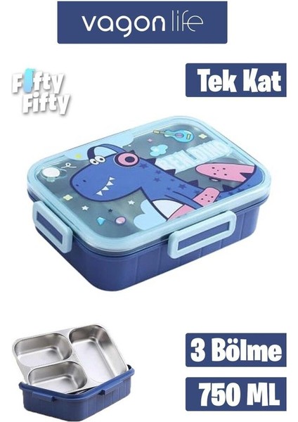 Lunchbox Paslanmaz Çelik 750 ml BL50555