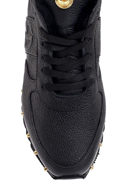 Baldemark Siyah Hakiki Deri Kadın Spor Ayakkabı fırsatları