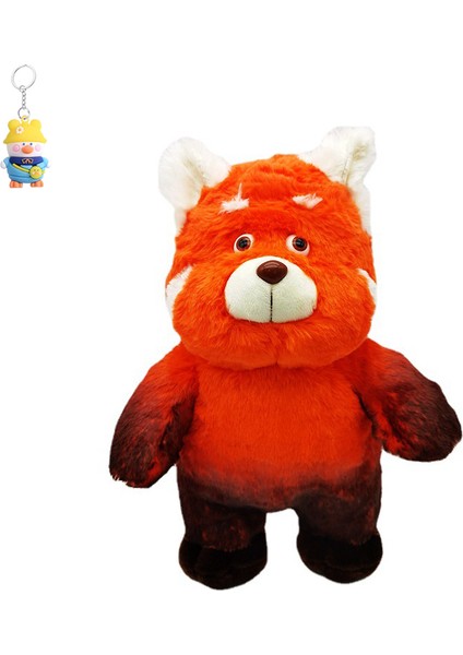 Gençlik Dönüşümü Kırmızı Panda Rakun Bebek Karikatür Anime Peluş Oyuncak- (Yurt Dışından)