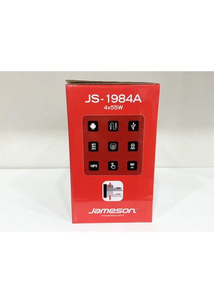 Jamson JS-1984A Üniversal Tek Din USB Aux Sd Bleutooth Oto Teyp Android
