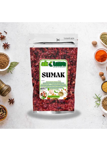 Sumak (Yaprak) (Doğal, Katkısız,ekşi,yoğun Aromalı Baharat)