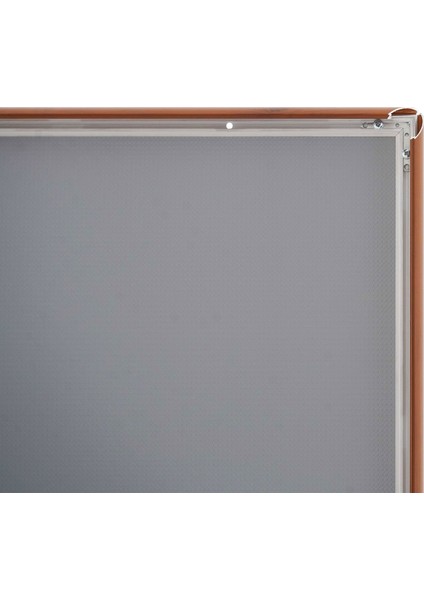 25mm. Ahşap Görünümlü Afiş Çerçevesi Gönye Köşe - B1 (700x1000 mm.) indirimleri