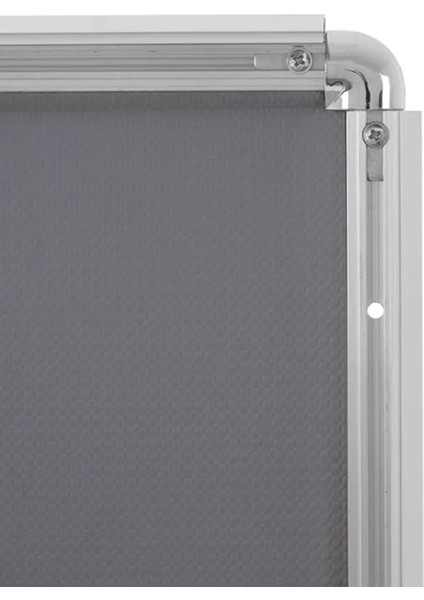 Rondo Köşe Alümyum Afiş Çerçevesi A3 (297X420 Mm.)