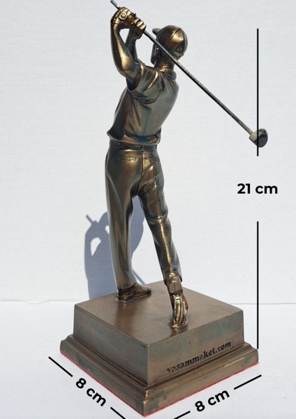 Samsun Golf Kulübü Golfçü Heykeli Biblo