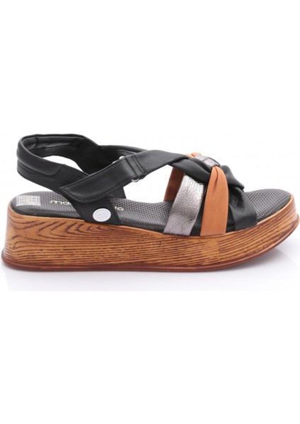 D25YS-5115 Kadın Deri Sandalet