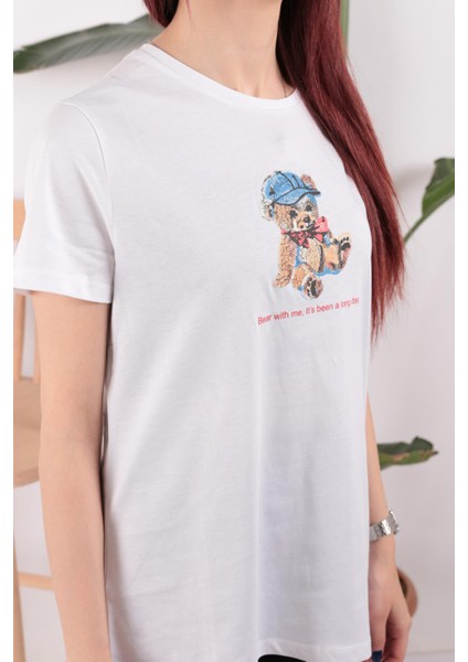 S0017555 Kadın T-Shirt indirimleri