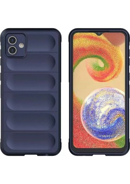 Samsung Galaxy A06 Kılıf Optimum Silikon - Lacivert Nrmsa