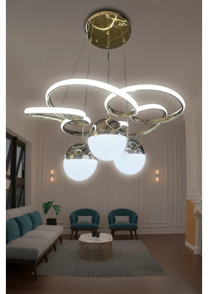 Florya 3 Toplu LED Avize