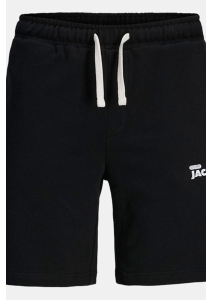 Jack & Jones 12280084 Jpstgordon Charge Prınt Sweat Shorts Mıd Erkek Şort