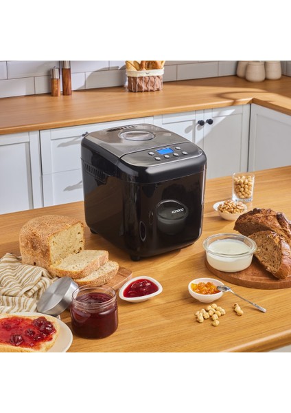 Bake Compact 19 In 1 Çok Fonksiyonlu Reçel, Yoğurt, Hamur Yoğurma ve Ekmek Yapma Makinesi Inox