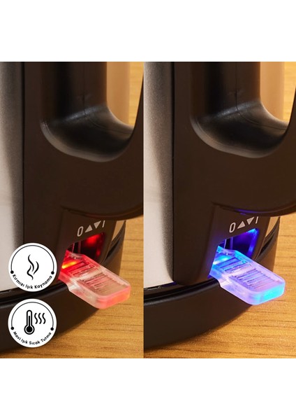 Teabig Xl 2 In 1 Çelik Çay Makinesi Ve Su Isıtıcı Inox