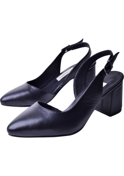 Femi 084 Kadın Deri Topuklu Ayakkabı indirimleri