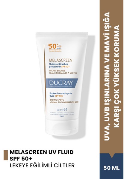 Melascreen Protective Anti-Spots Fluid Spf 50+ Güneş Koruyucu 50 ml