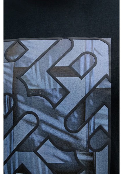 % 100 Pamuk Regular Fit Bisiklet Yaka Desenli T Shirt Erkek T Shirt 50538438 404 fırsatları