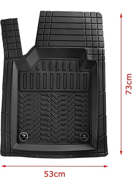 Universal Kesilebilir Promats Serisi 5 Parça 3D Havuzlu Paspas Seti fiyatları