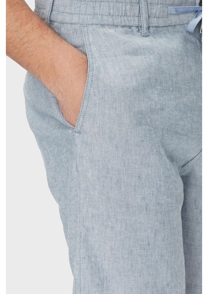 Keten Karışımlı Slim Fit Normal Bel Short Erkek Short 50536863 462 fırsatları