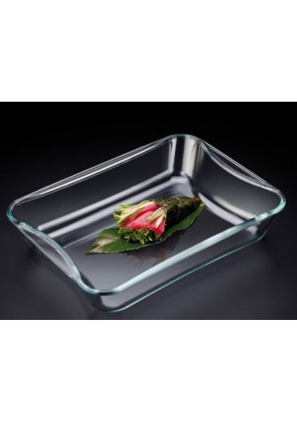 3'lü Fırın Kabı Dikdörtgen Küvet Cam Pişirme Ürünü (1,5lt+2,5lt+3,5lt) fiyatları