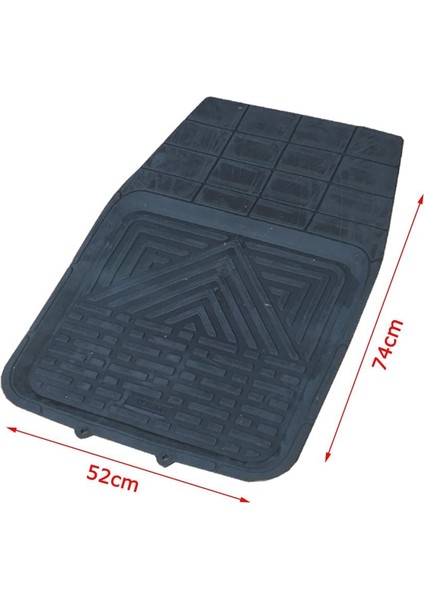 Universal Kesilebilir Prestige Serisi 5 Parça 3D Havuzlu Paspas Seti modelleri