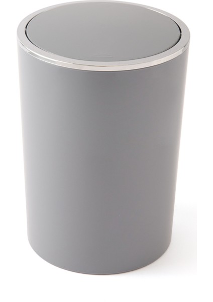 Lenox Çöp Kovası - Gri - 6 Lt