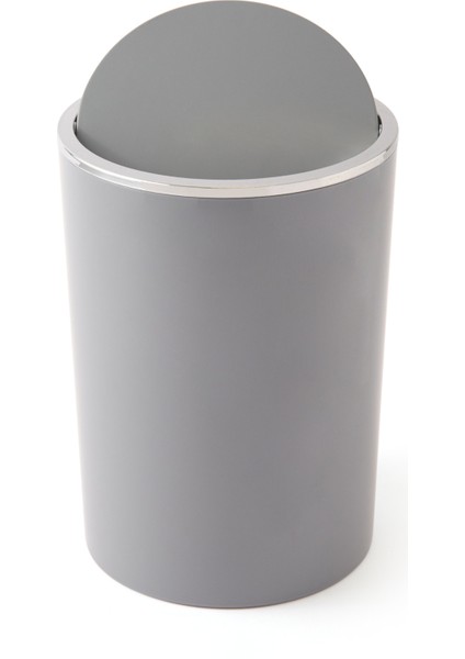 Lenox Çöp Kovası - Gri - 6 Lt