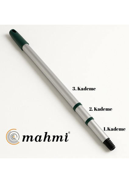 Alüminyum Teleskopik 3 Kademeli Mop Sapı 135 cm Ayarlanabilir Uzatmalı SOPA fiyatları