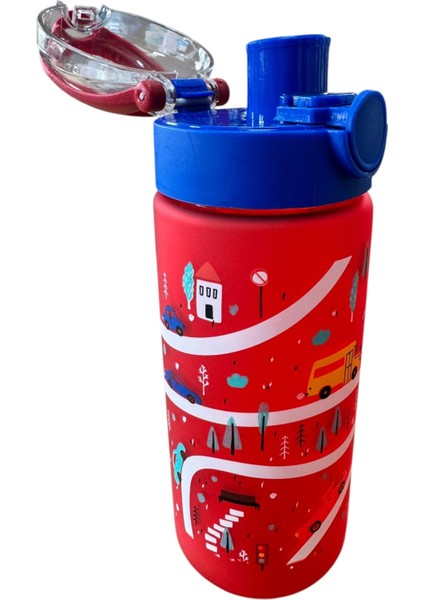Soft Touch Tritan Desenli Çocuk Matarası 500ML ( Pipetsiz Rahat Içim ) indirimleri