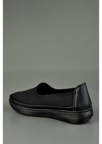 Kadın Ortopedik Taraklı Ayakkabı Siyah Suni Deri Düz Taban Günlük Kullanım İçin fırsatları