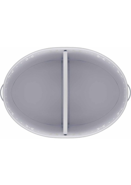 Metal Bölmeli Patates Soğan Kovası - Beyaz - 18 lt fırsatları