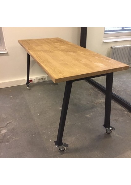 Tekerlekli Ofis Masası 150*75CM fırsatları