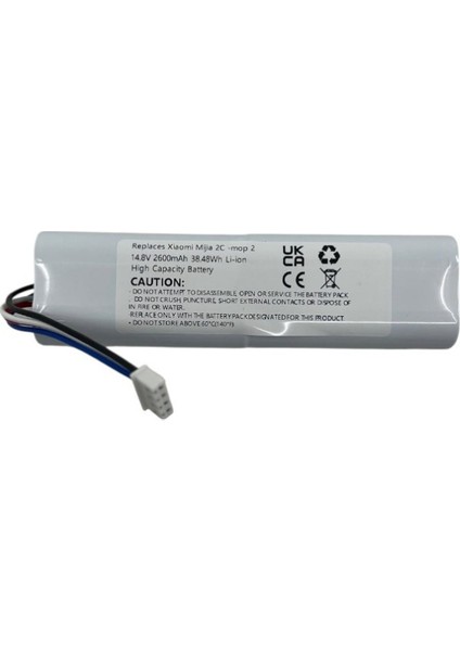 Xiaomi Mijia 2c-Mop 2 Robot Süpürge Batarya 2600mah 38.48wh 14.8v