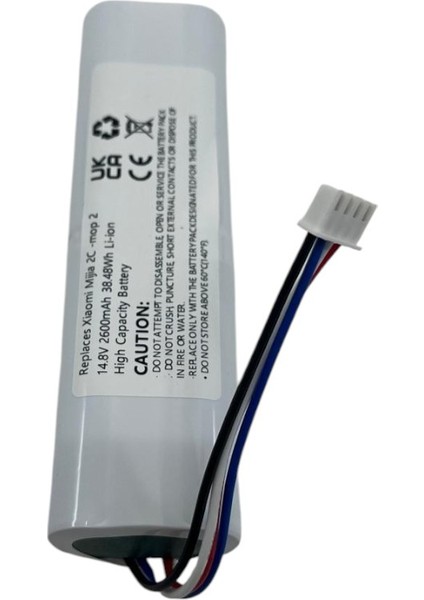 Xiaomi Mijia 2c-Mop 2 Robot Süpürge Batarya 2600mah 38.48wh 14.8v