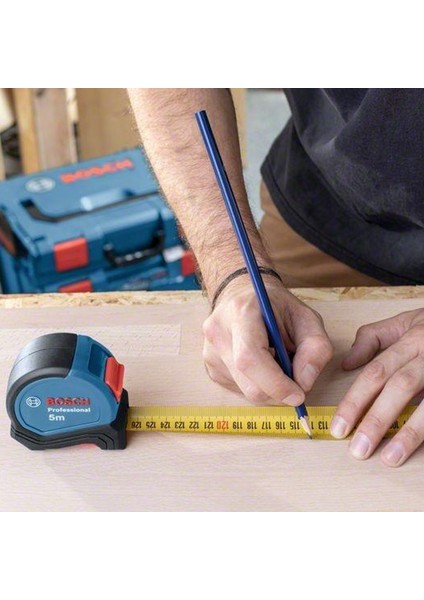 Profesyonel Şerit Metre 5m Tekli - 1600A02YB3