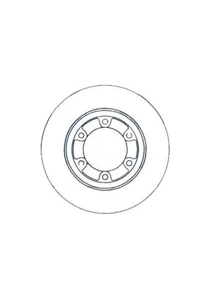 Ön Fren Aynası Mazda Pıck-Up B 2500 87-93 -Pıck-Up E 2600 87 272X22X6DLXHAVALI UC8633251-UC8633251X