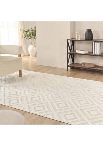 İskandinav Jens 80x150 cm Salon Mutfak Halısı Yolluk Kilim