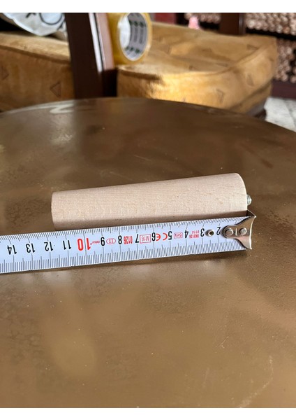 Ham 12 cm Ahşap Mobilya Ayağı – 4 Adet (Berjer, Puf, Tv Ünitesi, Sehpa Için – Bağlantı Aparatları ve Vidalar Dahil)