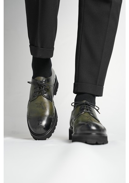 Bee Model Natural Deri Nakışlı Casual Ayakkabı fiyatları