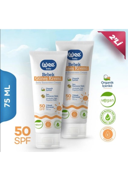 2'li Güneş Koruyucu 75 ml