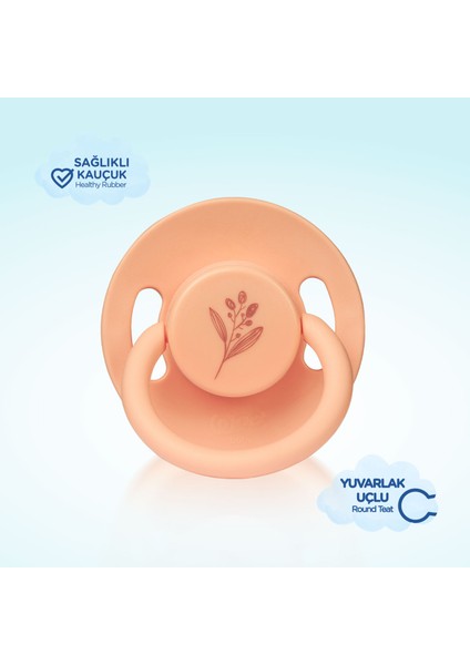 Pure Yuvarlak Uçlu Kauçuk Emzik No:2 - SOMON modelleri