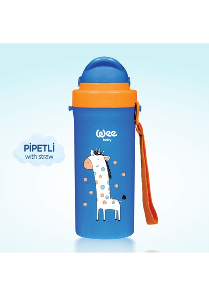 Pipetli Bardak 300 ml - MAVİ modelleri