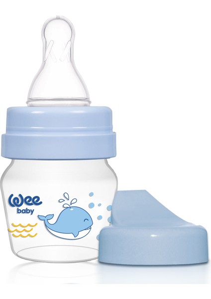 Mini PP Alıştırma Bardağı Seti 30 ml - MAVİ