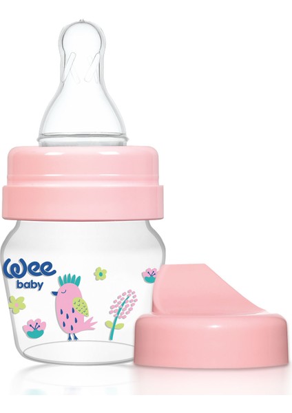 Mini PP Alıştırma Bardağı Seti 30 ml - PEMBE