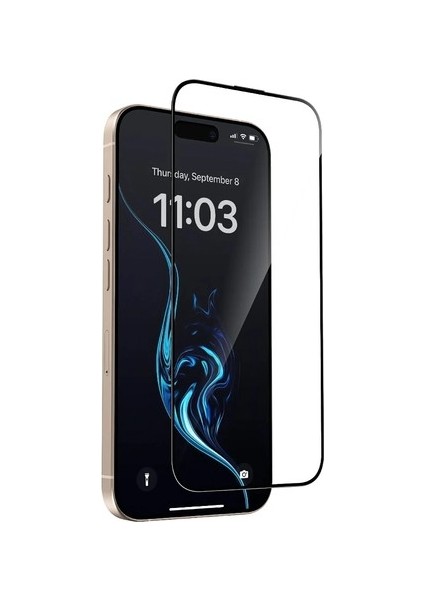 Apple iPhone 15 Pro Max Kırılmaz Ekran Koruyucu Temperli Sert Cam