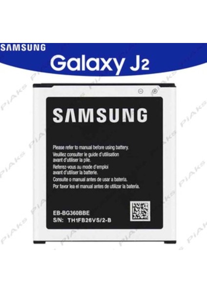 Samsung J2 J200 Pil Batarya 2000 Mah EB-BG360BBE Senalstore fiyatları